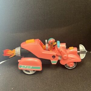 Paw Patrol Rescue Pups Mighty Movie Liberty Action Figure Cycle Flame Launcher